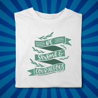 Be Strong | Motivational Tshirt - Zach Christian Apparel - Christian apparel