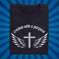 Created with a Purpose - Zach Christian Apparel - Christian apparel