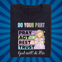 Do Your Part - Black - Zach Christian Apparel - Christian apparel