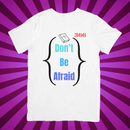 Dont be Afraid - Zach Christian Apparel - Christian apparel