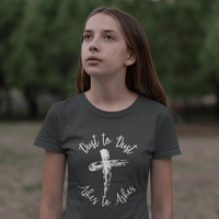 Dust to Dust Ash Wednesday Lent - Zach Christian Apparel - Christian apparel