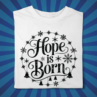 Hope is Born - Zach Christian Apparel - Christian apparel