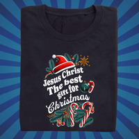 Jesus is the best gift for Christmas - Zach Christian Apparel - Christian apparel