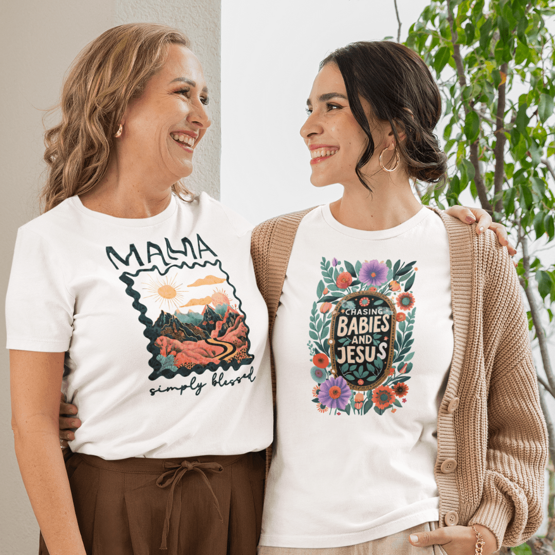 Mama Simply Blessed | Christian Tshirt for Mothers