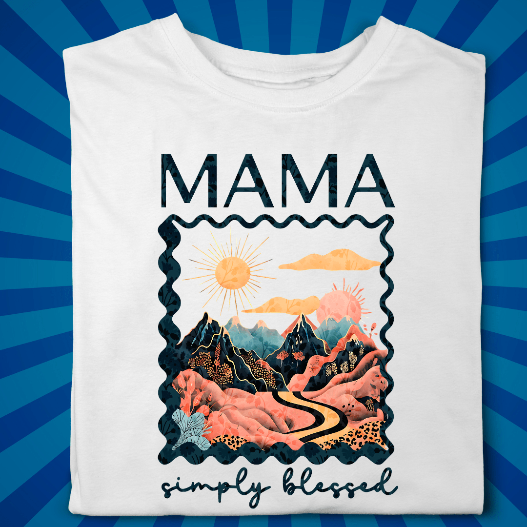 Mama Simply Blessed | Christian Tshirt for Mothers