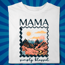 Mama Simply Blessed | Christian Tshirt for Mothers - Zach Christian Apparel - Christian apparel