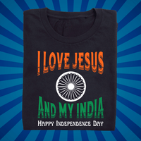 My love - Jesus and India - Zach Christian Apparel - Christian apparel
