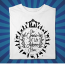 O Come Let us Adore Him - Zach Christian Apparel - Christian apparel