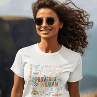 Proverbs 31 Woman | Mothers Day | Womans Day | Christian Tshirt - Zach Christian Apparel - Christian apparel
