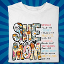 She is Mom | Mothers Day | Womans Day | Christian Tshirt - Zach Christian Apparel - Christian apparel