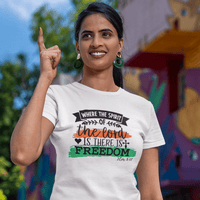 Spirit Gives Freedom - Zach Christian Apparel - Christian apparel