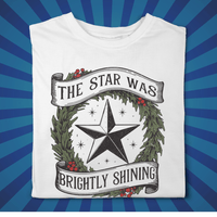 The Star was Shining Brightly - Zach Christian Apparel - Christian apparel