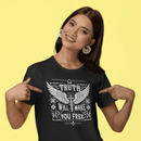 The Truth Will Make you Free - Zach Christian Apparel - Christian apparel