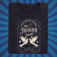 Walking by Faith Forward - Zach Christian Apparel - Christian apparel